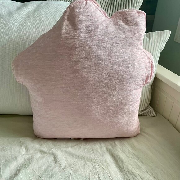 NEW WITH TAGS Christmas Cupcakes & Cashmere Pink Gingerbread House Pillow - Picture 3 of 3